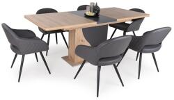  Aliz asztal Cristal székkel - 6 személyes étkezőgarnitúra