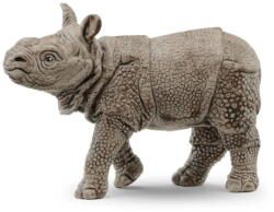 Schleich 14860 Indiai rinocérosz kölyök figura - Wild Life