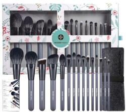 Eigshow Beauty Set pensule pentru machiaj, 15 bucăți - Eigshow Beauty Eigshow Makeup Brush Kit In Gift Box Agate Grey 15 buc