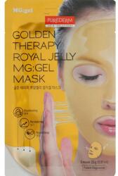 Purederm Mască din hidrogel pentru față, cu aur - Purederm Golden Therapy Royal Jelly MG: Gel Mask 23 g