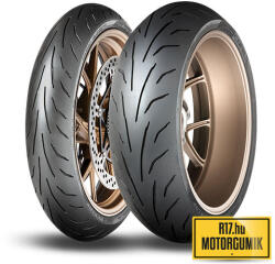 Dunlop 120/70r17+190/50r17 Dunlop Qualifier Core Front/rear 73w Tl Motorgumi Párban