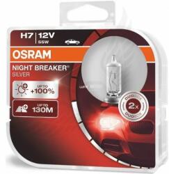 OSRAM Izzó Osram 12v H7 Night Breaker Silver +100% 2db