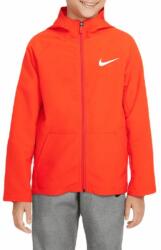 Nike Hanorace băieți "Nike Dri-Fit Woven Training Jacket - picante red/picante red/white