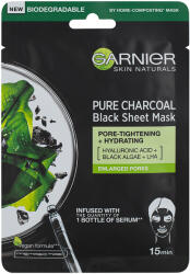 Garnier Skin Naturals Tisztító És Hidratáló Textil Maszk Tág Pórusokra 28 g