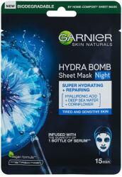 Garnier Skin Naturals Hydra Bomb Regeneráló éjszakai textilmaszk 28 g