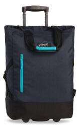  Punta kézipoggyász gurulós bevásárló táska két színű farmerkék
