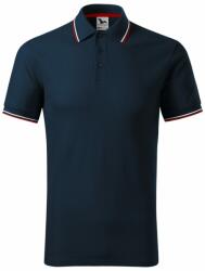 MALFINI Tricou polo Focus pentru bărbați - Albastru marin | XL (2320216)