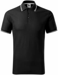 MALFINI Tricou polo Focus pentru bărbați - Neagră | XL (2320116)