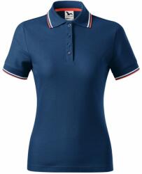MALFINI Tricou polo de damă Focus - Albastru de miezul nopții | XL (2338716)