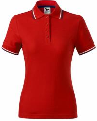 MALFINI Tricou polo de damă Focus - Roșie | L (2330715)