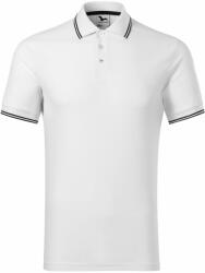 MALFINI Tricou polo Focus pentru bărbați - Albă | L (2320015)