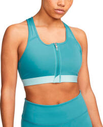 Nike Bustiera Nike Swoosh Women’s Medium-Support Padded Zip-Front Sports Bra dd1205-440 Marime S (dd1205-440) - top4fitness