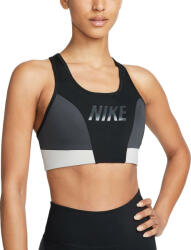 Nike Bustiera Nike Swoosh Women s Medium-Support 1-Piece Pad Logo Sports Bra dq5134-010 Marime XS (dq5134-010) - top4fitness