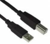 VCOM kábel USB 2.0 printerkábel 1, 8m fekete, prémium (AMBM) CU201B