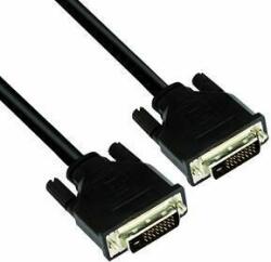 VCOM kábel DVI dual link 3m, fekete (DVI24+1 M/M, 1080P)