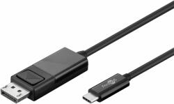 Goobay kábel USB-C (apa) - Displayport (apa), 1, 2 m (v1.2, 4k 60Hz) - tintashop - 5 870 Ft