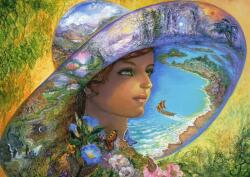 Grafika - Puzzle Josephine Wall: Hat of Timeless Places / 0020 / - 1 000 piese Puzzle