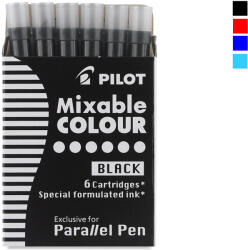 Pilot Patroane cerneala PILOT Parallel, 6 buc/set