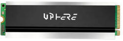 UpHere Radiator SSD M. 2 2280, UpHere M202, Cooler SSD M. 2, Aluminiu, Heat Pipe, Negru (UP-M202)