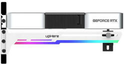 UpHere Suport Stand Placa Video, UpHere G276WTARGB, Reglabil Bidirectional, Led RGB, Alb (UP-G276WTARGB)