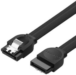 Ugreen Cablu Flexibil SATA-SATA, Ugreen US217, Conectare Hard-disk SSD, SATA III 6 Gbps, 0.5m, Computer Modding, Negru (30796-UGREEN)