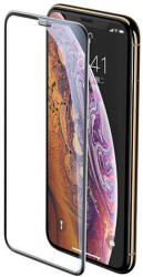 Baseus Folie Sticla Protectie Clear iPhone 11 Pro, XS, X, Baseus Rigid-Edge, Protectie Difuzor, 3D Full Glue 9H, 0.3 mm, Rama Antisoc (SGAPIPH58-WA01)