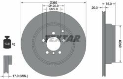 TEXTAR Disc frana TEXTAR 92224803