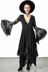 KILLSTAR дамска рокля KILLSTAR - Misty Night Maxi - Черен - KSRA005530