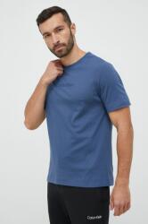 Calvin Klein Performance t-shirt férfi, melange - kék S - answear - 15 990 Ft