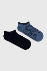 Calvin Klein zokni 2 db fekete, férfi - kék 39/42