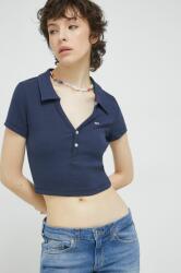 Tommy Jeans poló női, sötétkék - sötétkék XS