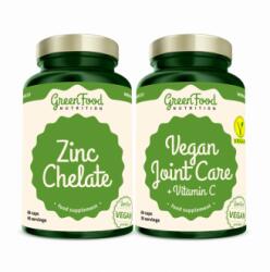 GreenFood Nutrition Vegan Joint Care + vitamin C 60cps + Zinc Chelate 60 cps