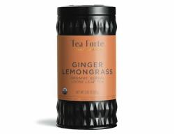 Tea Forté Cutie metalica cu ceai Ginger Lemongrass Tea Forte 80g