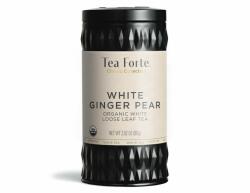Tea Forté Cutie metalica cu ceai White Ginger Pear Tea Forte 80g