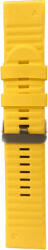 Garmin Curea QuickFit de 26 mm, silicon, galbenă, cataramă de culoare închisă (Garmin Fenix 7X/6X/5X, Tactix, etc. )