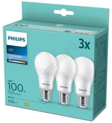 Philips К-кт 3бр. LED крушки Philips A67 E27/13W/230V 6500K (P5392)