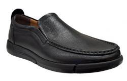 Ciucaleti Shoes Pantofi barbati, casual, din piele naturala, cu elastic, Negru, TEST50N (TEST50N)