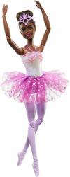 Mattel Barbie Mattel Balerina magică strălucitoare cu o fustă mov (25HLC26)