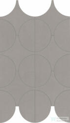 Marazzi Cementum Nickel Mosaico Cerchi 23, 8x41, 4 cm-es padlólap M9Y1 (M9Y1)