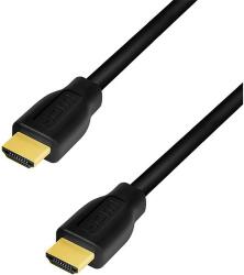 LogiLink HDMI cable, A/M to A/M, 4K/60 Hz, CCS, black, 1 m (CH0100)