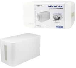 LogiLink Cable Box White, small size: 235 x 115 x 120mm (KAB0061)