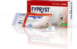 FYPRYST rácsepegtető oldat kutyáknak (2-10 kg; 10 x 0, 67 ml; 10 pipetta)