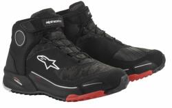  Alpinestars - CR-X Drystar motoros cipő (Fekete - szürke - piros)