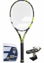 Babolat Rachetă tenis "Babolat Pure Aero+ - grey/yellow/white + racordaje + servicii racordare