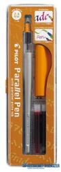 Pilot Töltőtoll, 0, 5-2, 4 mm, narancssárga kupak, PILOT "Parallel Pen (PPP24N) - kecskemetirodaszer