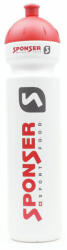 Sponser kulacs 1000ml, fehér/piros