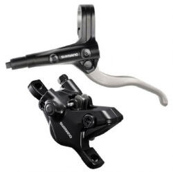 Shimano Set frana spate Shimano BL-MT401(R), BR-MT410(R), hidraulica levier argintiu