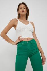Pepe Jeans top női, fehér - fehér L