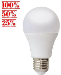 Eko-Light E27 LED izzó szabályozható 100%/50%/25% 9W 820lm 3000K (EKZA8000)