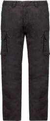 Kariban Férfi nadrág Kariban KA744 Men'S Multipocket Trousers -46, Dark Grey